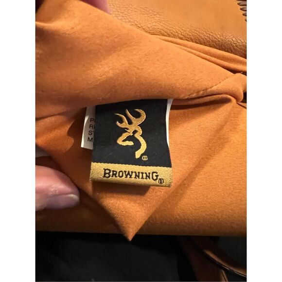 NWT Browning Locking Honey Brown Faux Leather Oakley Concealed Carry Cross body - Picture 10 of 15